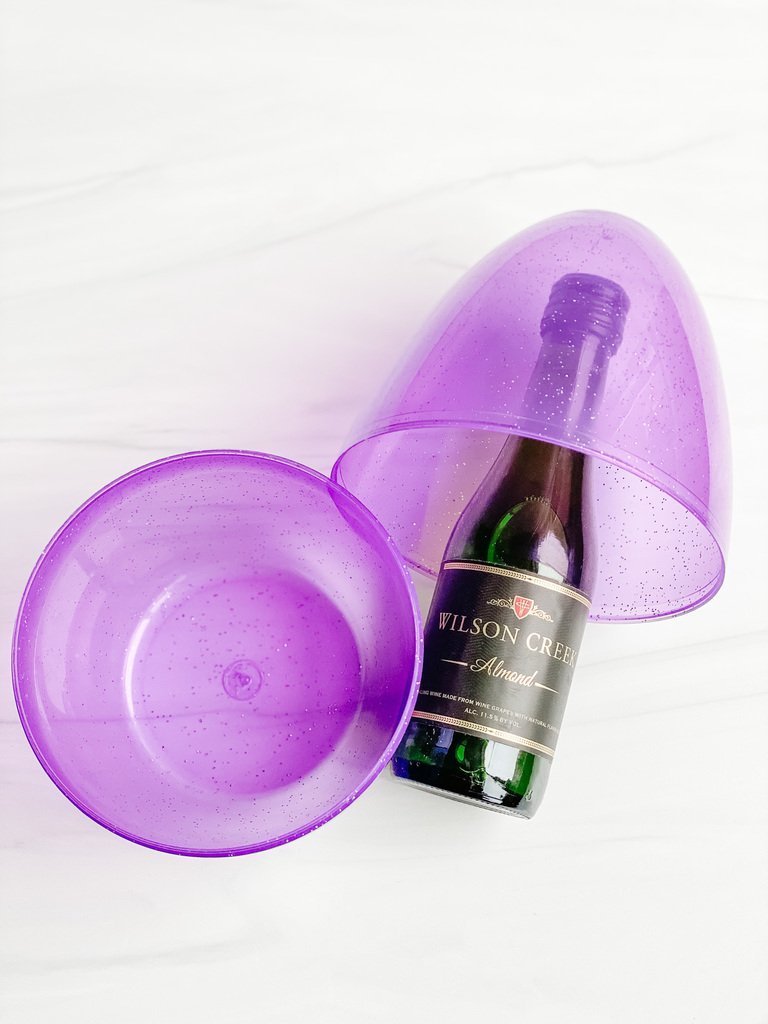 Wilson Creek Winery Split inside Purple Egg