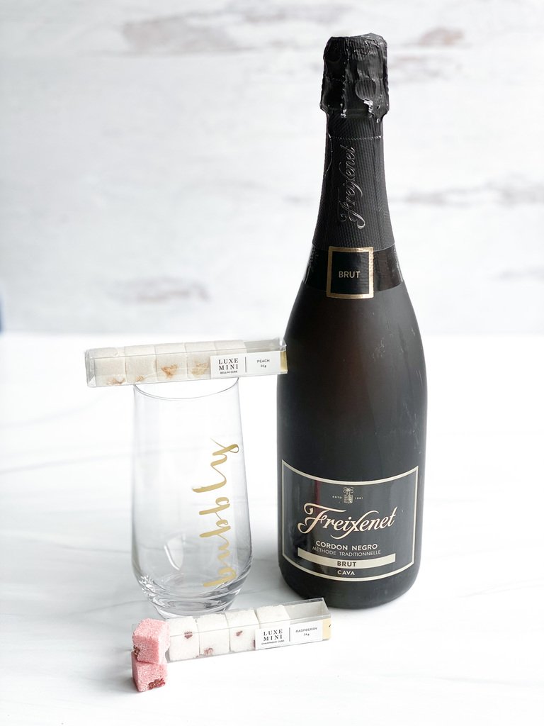 Instant Mimosa Cube with Cava