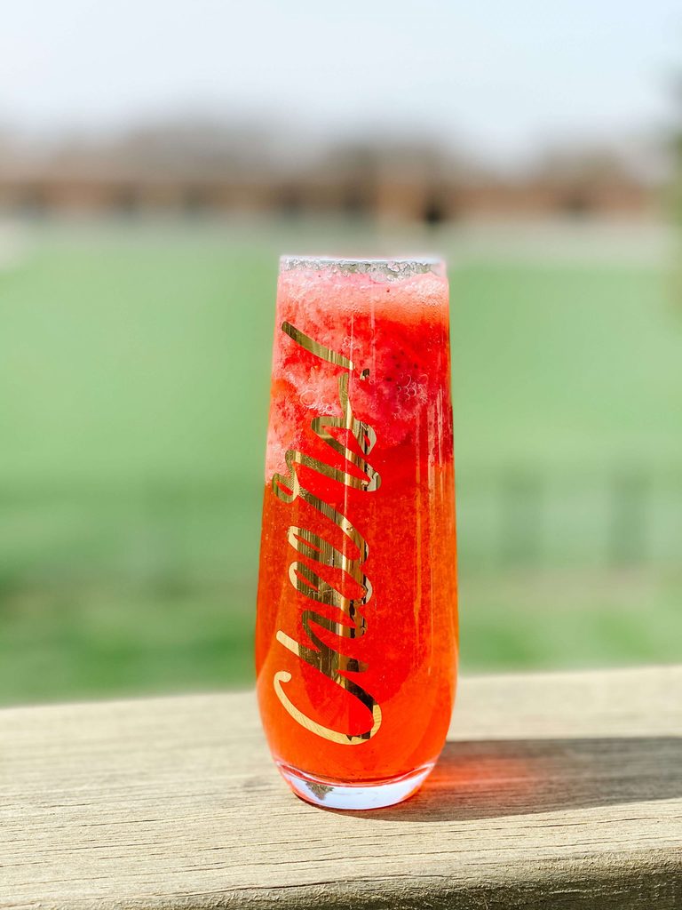 Sparkling Strawberry Lemonade Mocktail