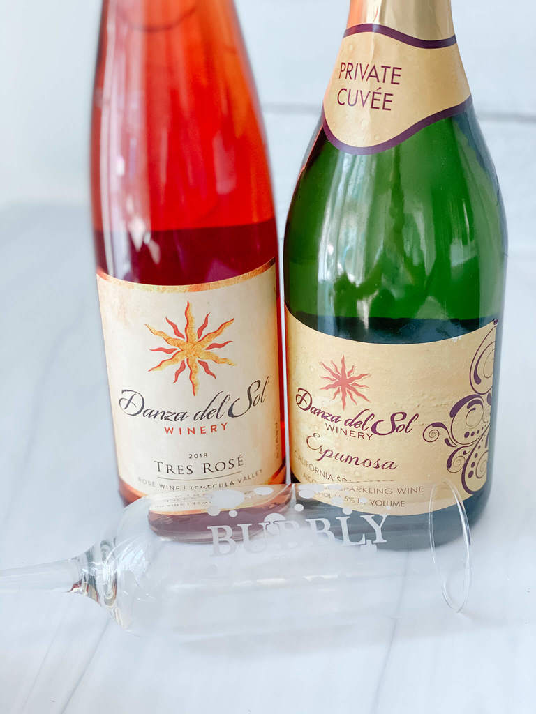 Danza Del Sol Tres Rosé and Espumosa...a new favorite homemade sparkling rosé wine