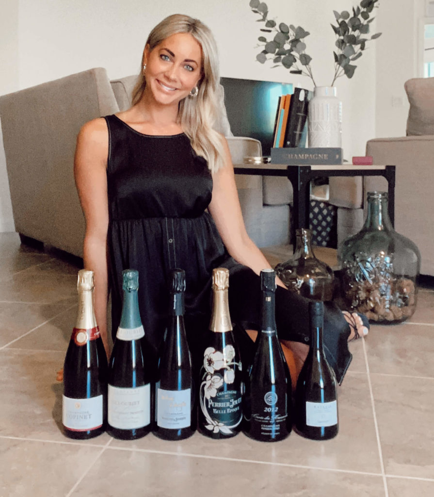 Gina Lyons with her top champagne picks for any type of connoisseur. 