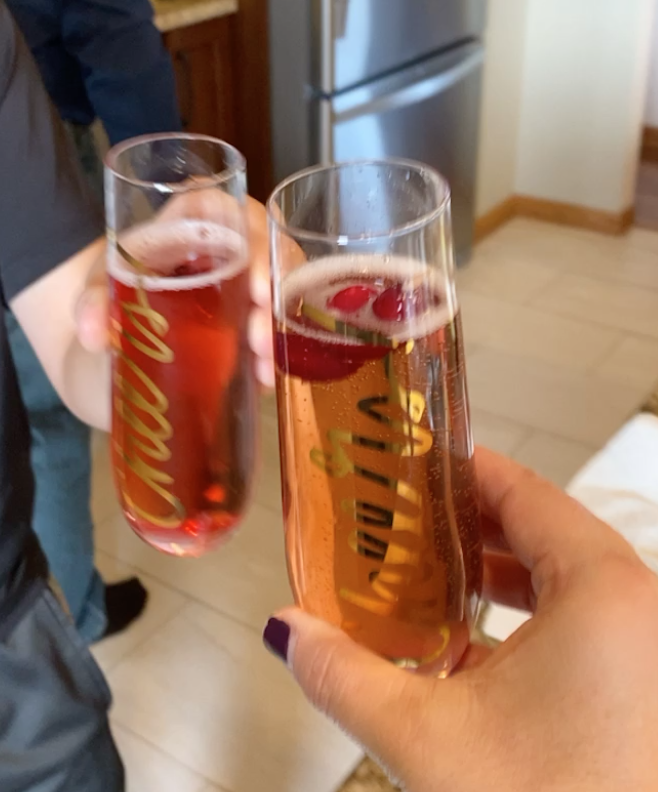 Cheers to bubbly cocktails
