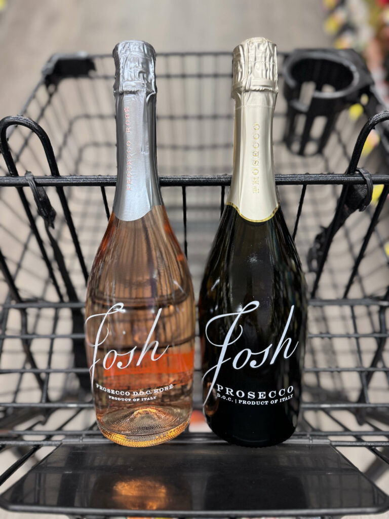 Our recommendations for the best grocery store Prosecco-Josh Cellars.