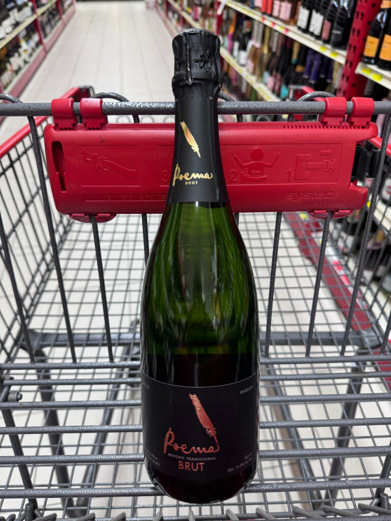 Our recommendations for the best grocery store cava-Poema Brut.
