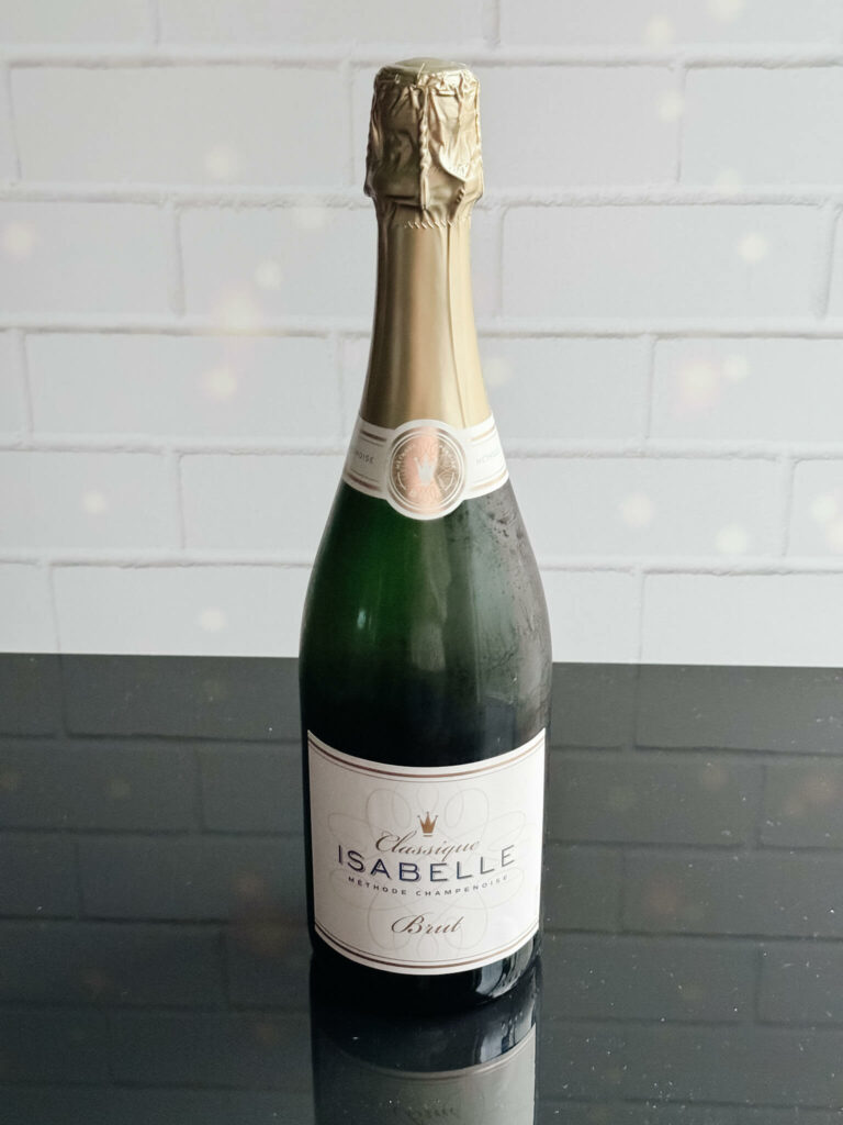 Classique Isabelle Brut Sparkling Wine was a favorite for this pairing experience.  