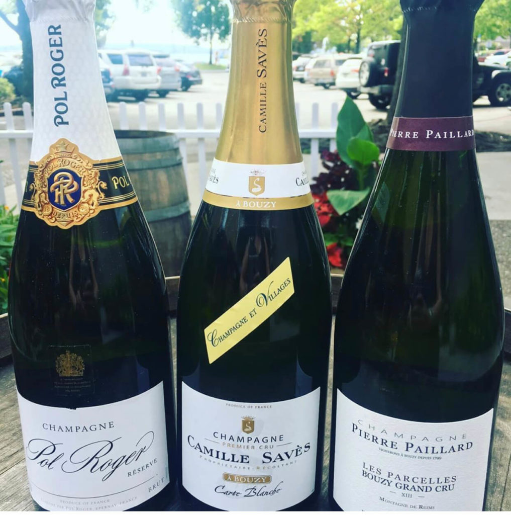 A selection of champagne from Pierre Paillard.