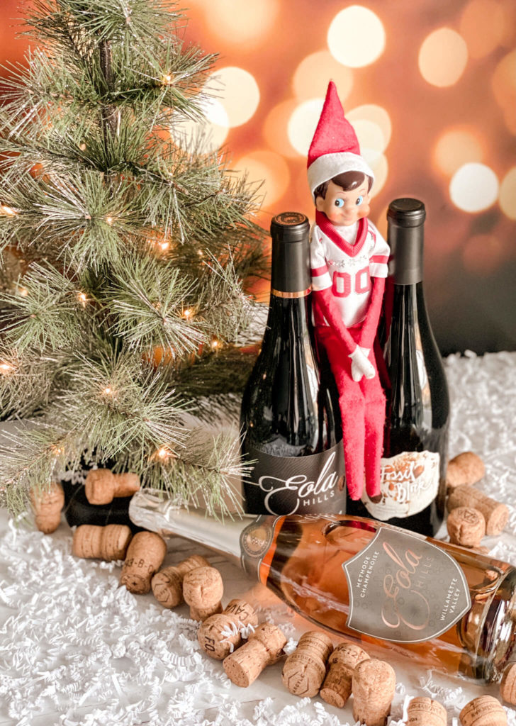 Christmas Holiday Bundle with 2 Pinot Noirs and 1 sparkling rosé of Pinot Noir 