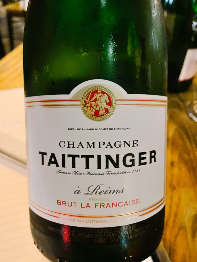 Champagne Taittinger was my favorite bottle to pop to celebrate Champagne Day with.
