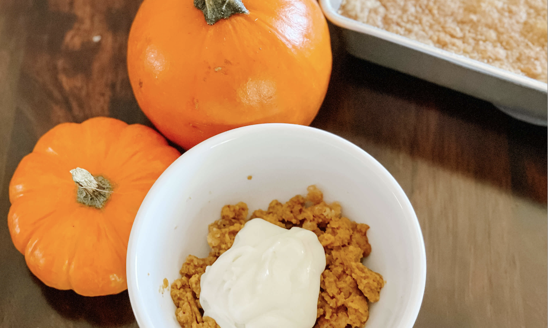 Bubbly Pumpkin Crisp Recipe Your Guests Will Be Devour