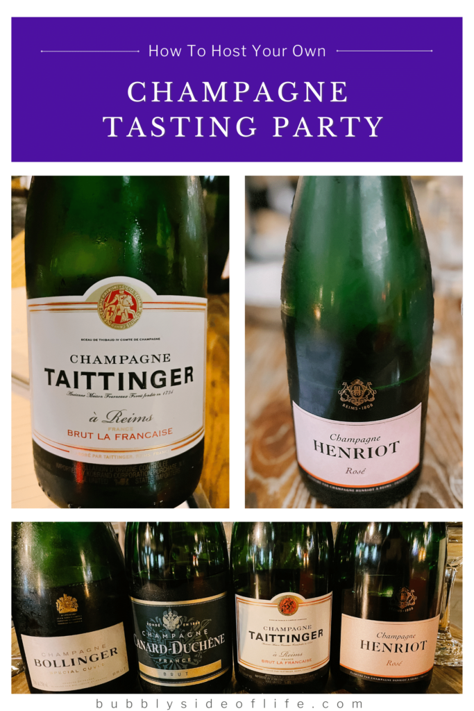  Find out how to create a unique at home champagne tasting experience. Whether you prefer to have a formal gathering or informal girls night in, we provide you with tips and ideas on how to host a fun and unique champagne tasting party at home or anywhere. Check out our blog post for the full details on how to create the perfect wine tasting party with recommendations for our favorite and affordable champagnes. Make sure to follow along here for all things bubbly!