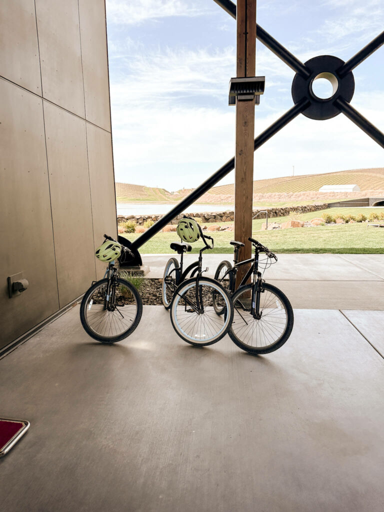Grab a bike and pedal your way through the Eritage Resort Vineyards.