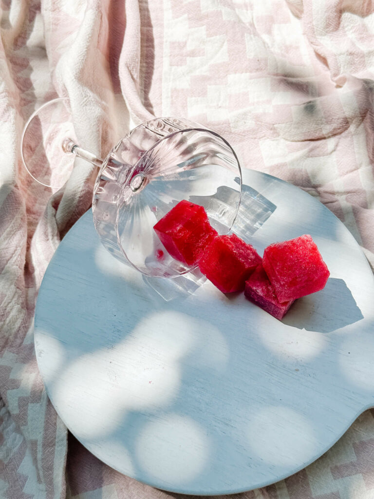 Boozy ice cubes can be completely customized from the flavors to the shapes.