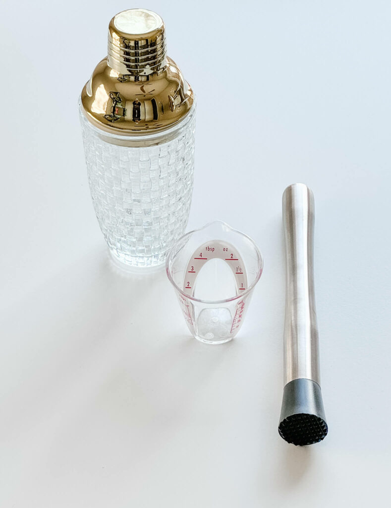 The essential supplies I use daily to create bubbly mocktails and cocktails.